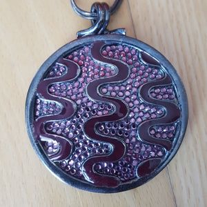 Pink/Purple Metal‎ Medallion - (N